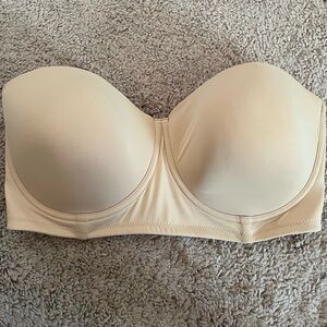 HSIA 38DD Padded Underwire strapless bra